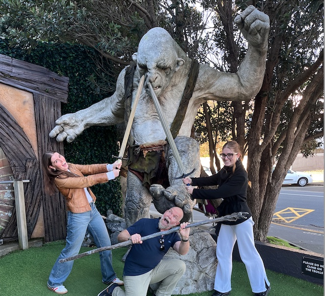 Fun at Weta Workshops