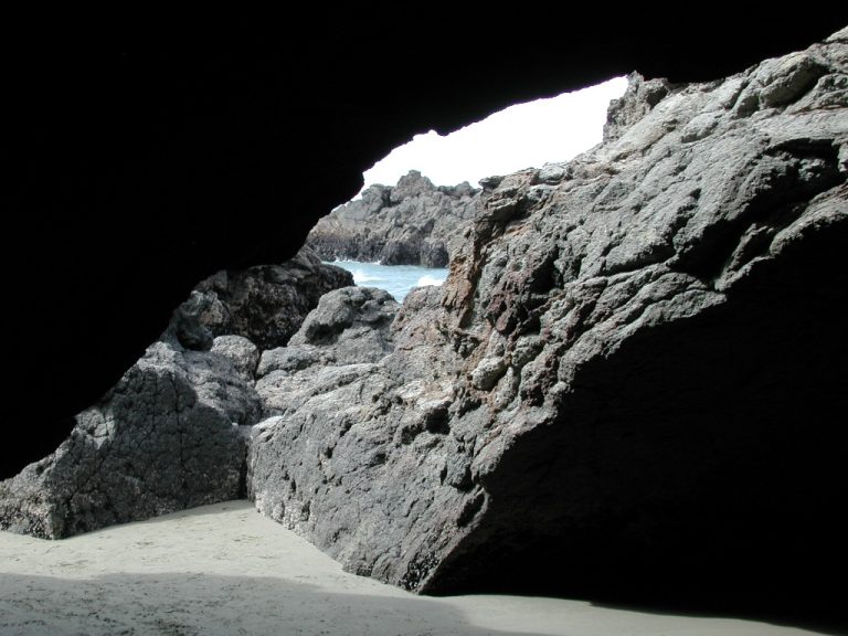 Looking out from Cave Rock 768x576