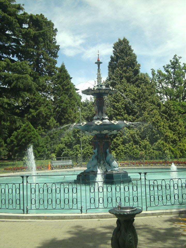 Peacock Fountain ChristChurch